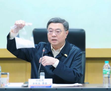 2026年4月1日行政院長卓榮泰視察中油林園石化廠