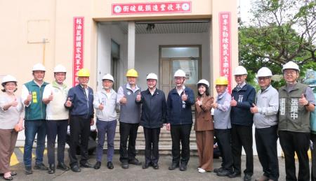 2026年4月1日行政院長卓榮泰視察中油林園石化廠