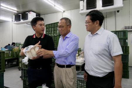 南服中心走訪全台最大杏鮑菇場 彙整成功模式助青年創業_2