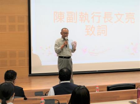 陳文亮副執行長表示，許多意外往往源於忽略身體警訊，希望民眾藉由講座獲得自我健康管理知識。