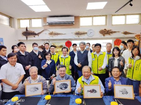 卓院長今（23）日參訪「年年有鰆地方創生」