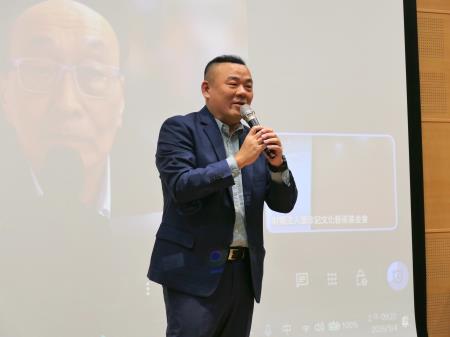 南服中心許乃文執行長致詞。