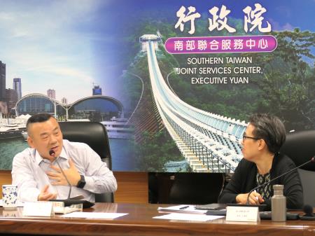 南服中心許乃文執行長表示，推動高齡AI應用應兼顧使用安全。