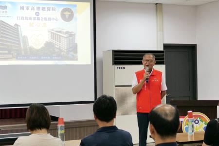 南服中心陳文亮副執行長致詞。