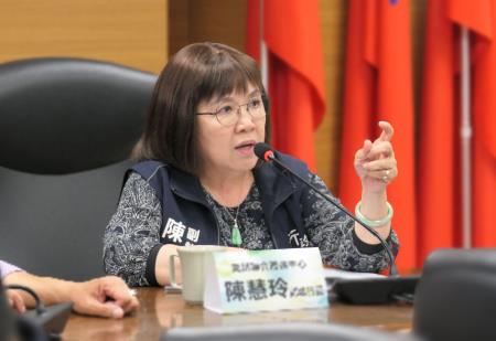陳慧玲副執行長指出，期盼各單位與平台承辦單位密切配合，讓防災救災工作更順利。