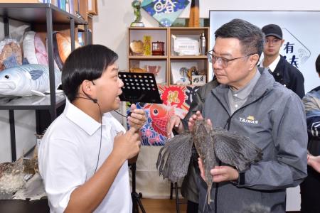 卓院長今（23）日參訪「年年有鰆地方創生」