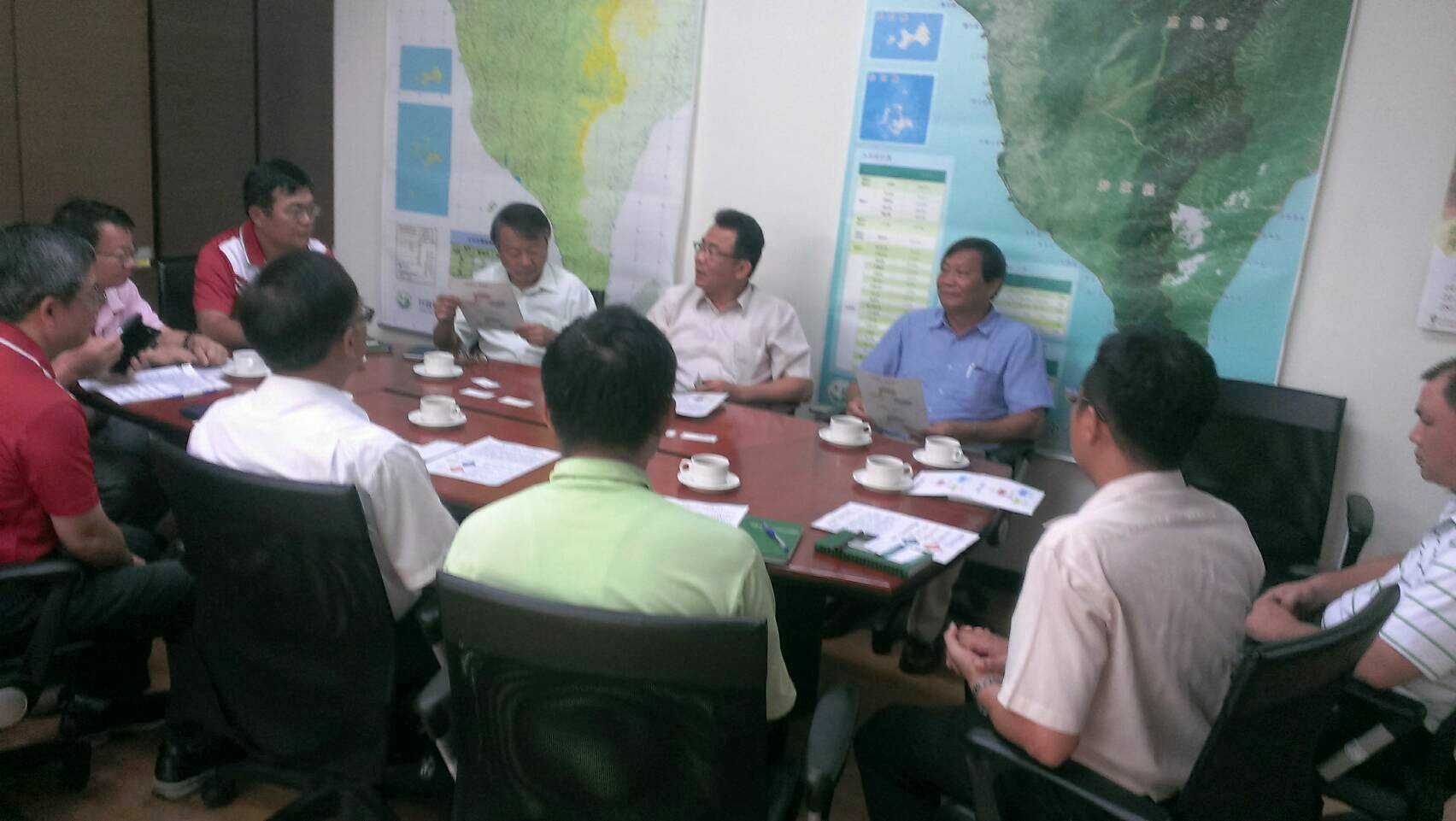 執行長黃義佑拜會農糧署、水保局 廣泛交換意見