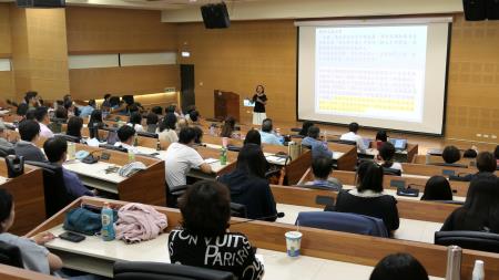南服中心今（19）日辦職場霸凌防治講座逾150人響應。