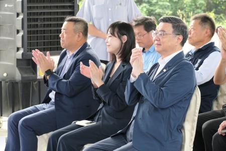 「荖濃溪（里嶺）伏流水工程竣工典禮」