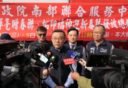 許乃文執行長表示，南服中心要將客家文化之美推廣至民眾日常。