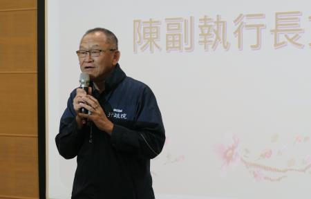 陳文亮副執行長表示，透過臺語版本電影，讓更多民眾認識失智症症狀、及早就醫。