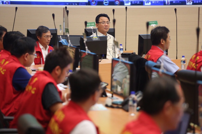 莫蘭蒂颱風侵襲 行政院南部中心積極關切高屏澎地區災情