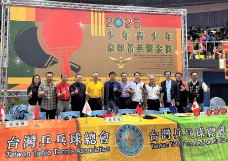 2025少年青少年桌球菁英獎金賽總決賽 高雄五甲國小體育館舉行1500場激烈球戰_1