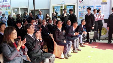 中央政府首座「近零碳建築」！海委會新建廳舍今(19)日上樑。