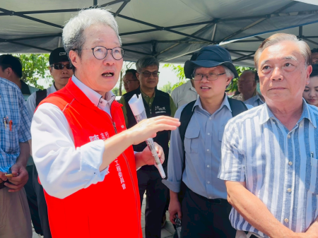 行政院政務委員兼工程會主任委員陳金德今（23）日率隊視察「國道7號高雄路段新建工程」_2