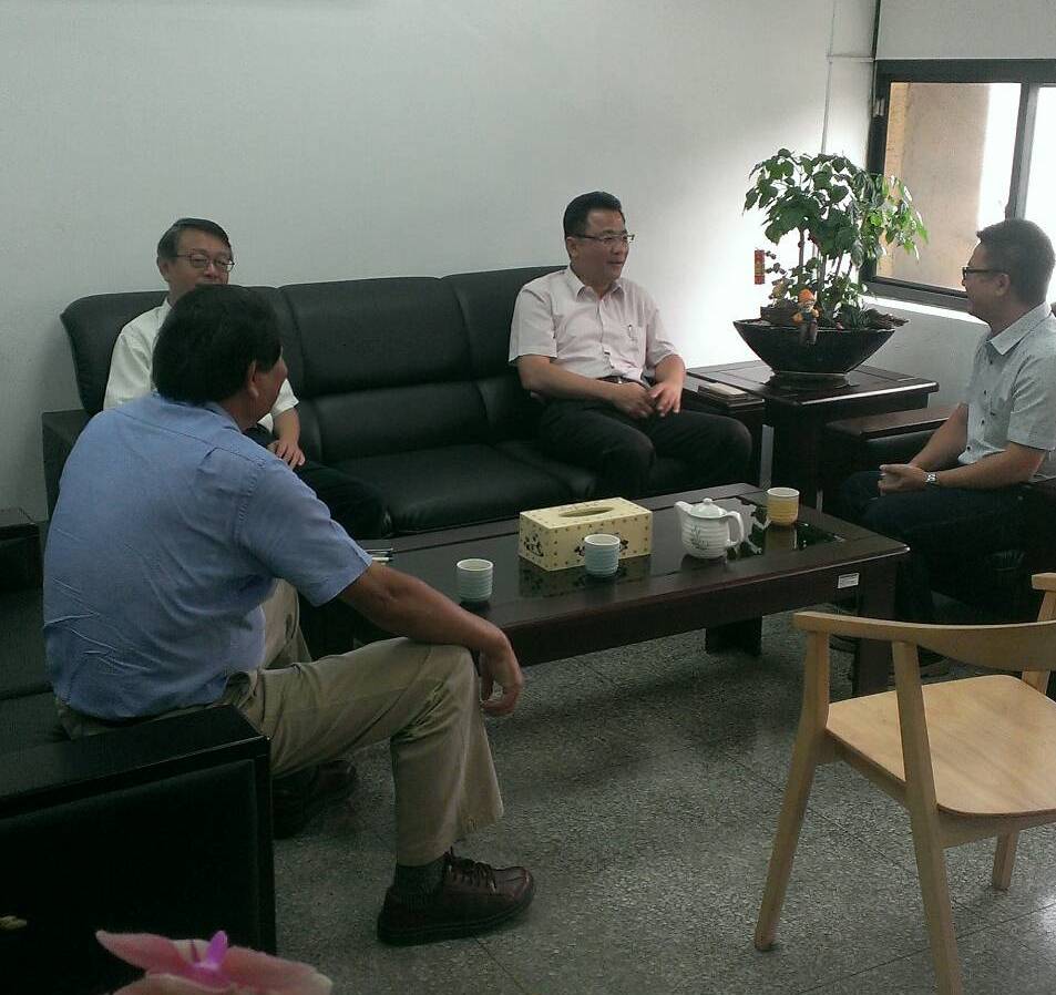 執行長黃義佑拜會農糧署、水保局 廣泛交換意見
