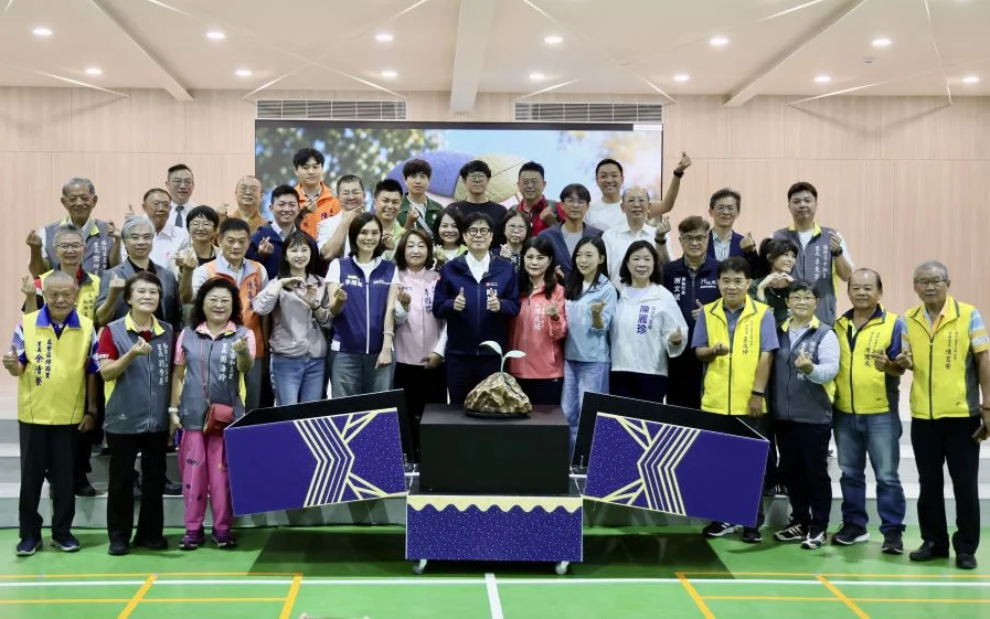 南服中心副執行長謝文斌出席藍田國小啟用典禮　見證永續校園新里程